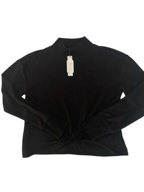 NWT SANCTUARY LONG SLEEVE BLACK KNIT SWEATER SIZE SMALL
